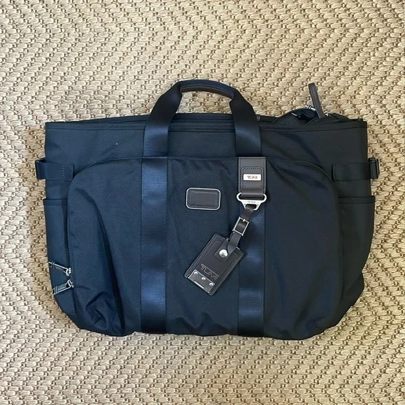 Tumi Black Laptop Bag - Picture 1 of 14